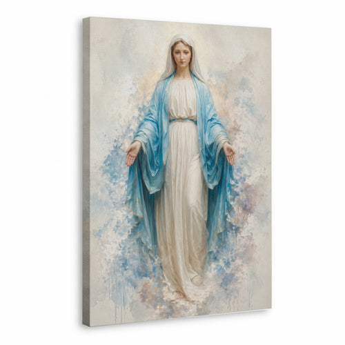 Immaculate Virgin Mary Art Print Poster/Canvas