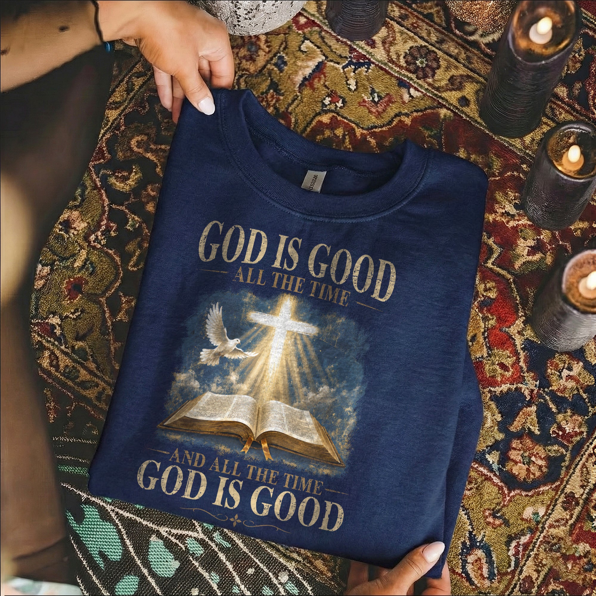 God Is Good All The Time Christian Bible Faith Unisex Tshirt / Hoodie / Sweatshirt