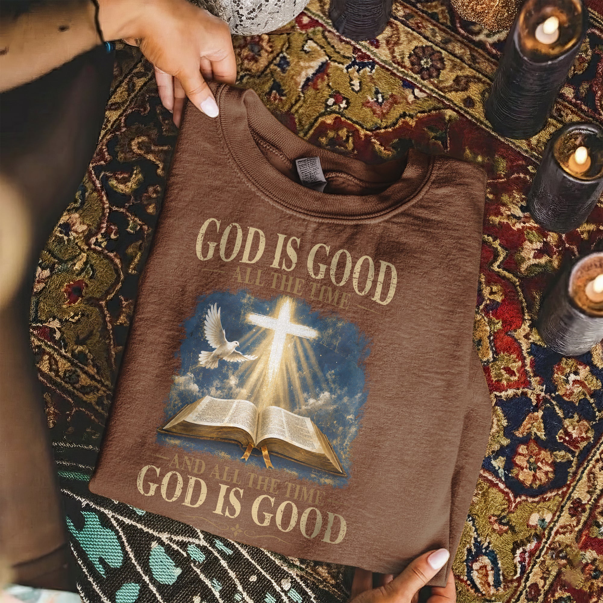 God Is Good All The Time Christian Bible Faith Unisex Tshirt / Hoodie / Sweatshirt