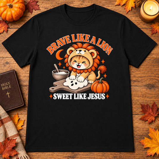 Brave Like A Lion Sweet Like Jesus Christian Halloween - Unisex Tshirt/Hoodie/Sweatshirt