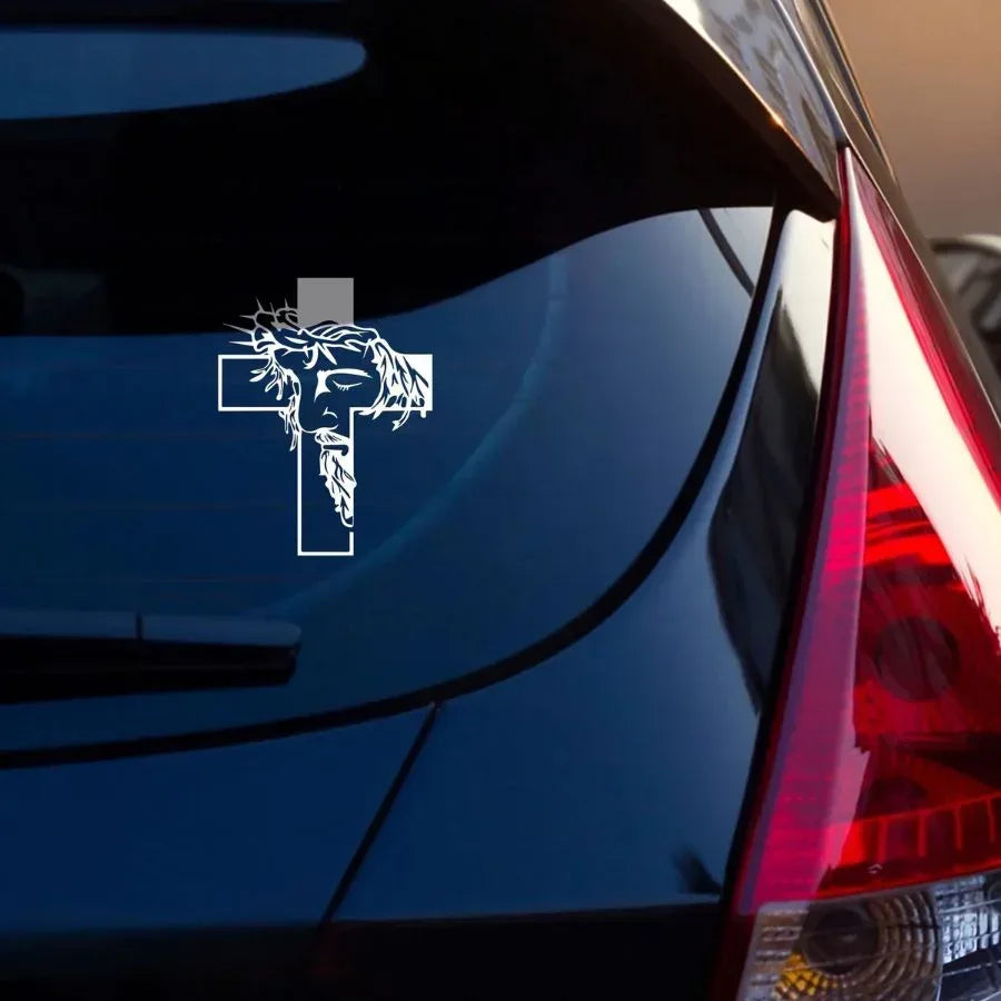 [6IN] JESUS IS THE WAY Decal – Waterproof Faith Sticker for Car, Laptop, Water Bottle & More (Copy)
