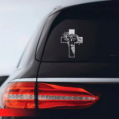 [6IN] JESUS IS THE WAY Decal – Waterproof Faith Sticker for Car, Laptop, Water Bottle & More (Copy)
