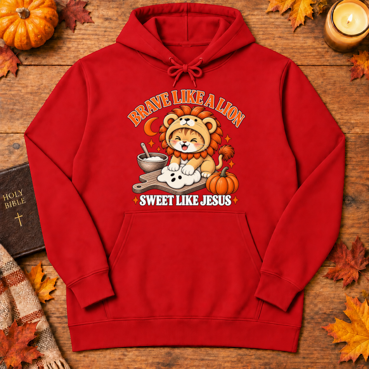 Brave Like A Lion Sweet Like Jesus Christian Halloween - Unisex Tshirt/Hoodie/Sweatshirt