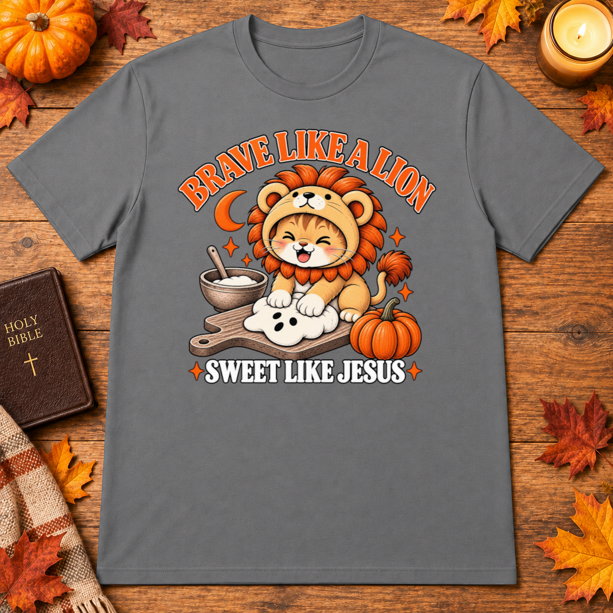 Brave Like A Lion Sweet Like Jesus Christian Halloween - Unisex Tshirt/Hoodie/Sweatshirt