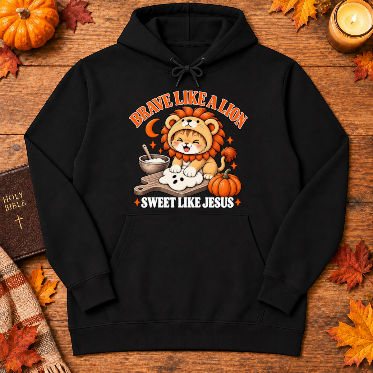 Brave Like A Lion Sweet Like Jesus Christian Halloween - Unisex Tshirt/Hoodie/Sweatshirt