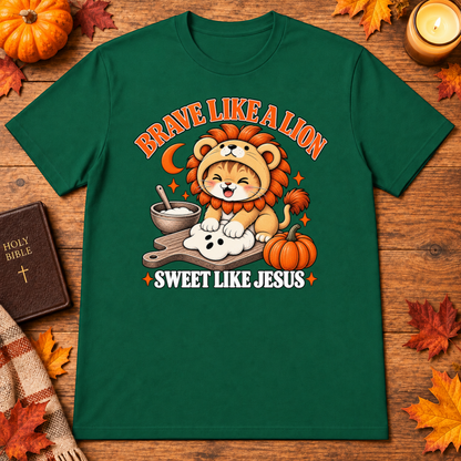 Brave Like A Lion Sweet Like Jesus Christian Halloween - Unisex Tshirt/Hoodie/Sweatshirt
