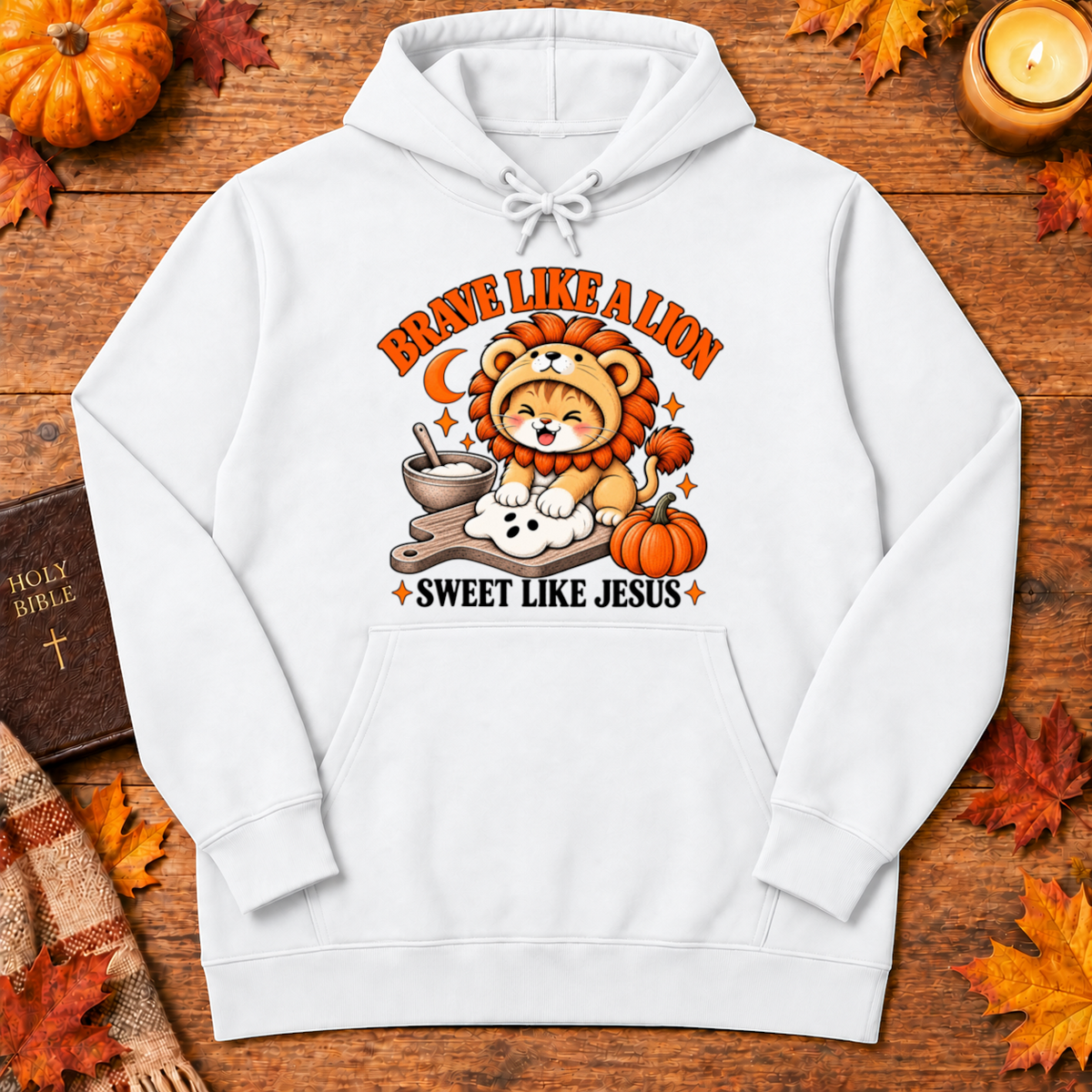 Brave Like A Lion Sweet Like Jesus Christian Halloween - Unisex Tshirt/Hoodie/Sweatshirt