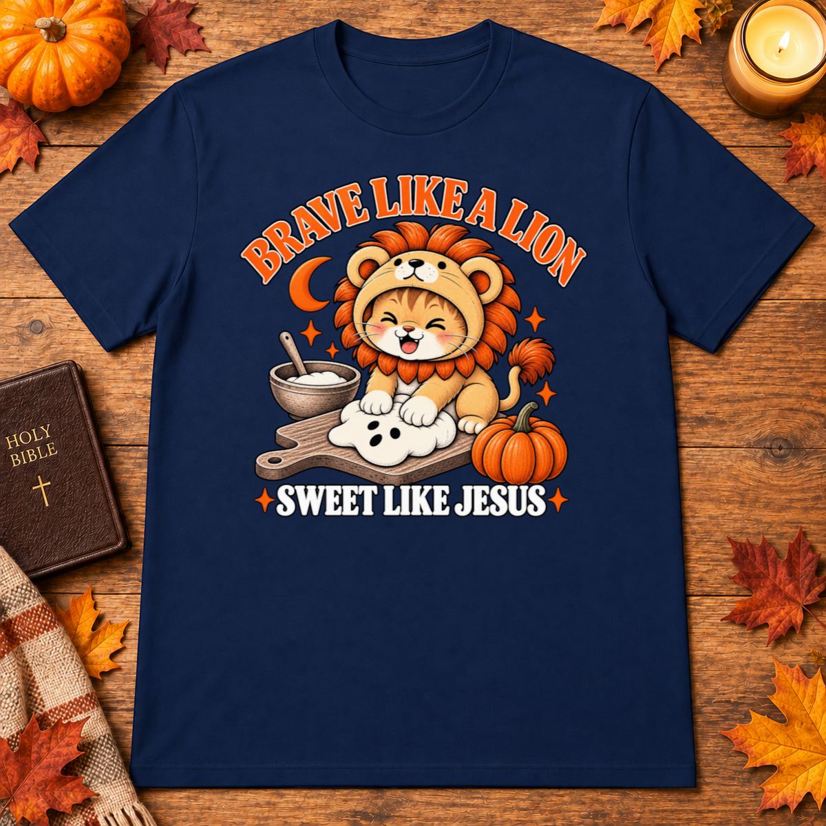 Brave Like A Lion Sweet Like Jesus Christian Halloween - Unisex Tshirt/Hoodie/Sweatshirt