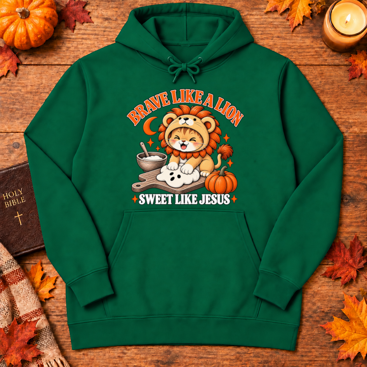Brave Like A Lion Sweet Like Jesus Christian Halloween - Unisex Tshirt/Hoodie/Sweatshirt