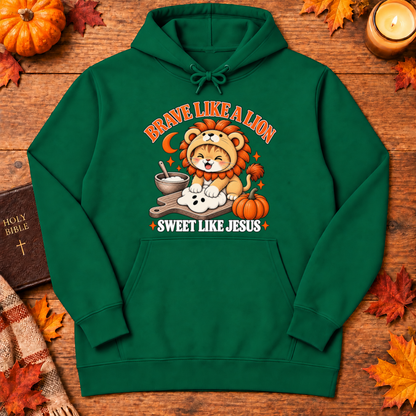 Brave Like A Lion Sweet Like Jesus Christian Halloween - Unisex Tshirt/Hoodie/Sweatshirt