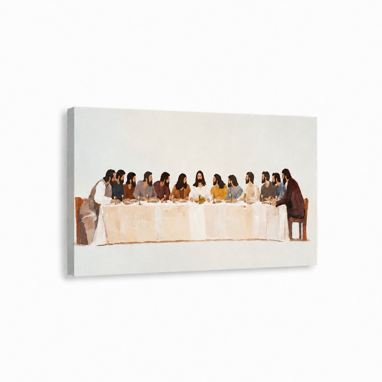 The Last Supper Jesus And Apostles Christian Wall Art Poster/Canvas