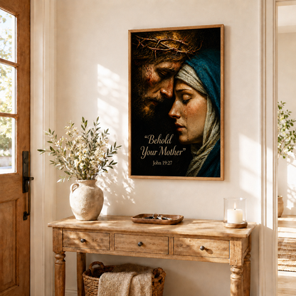 He Heals The Brokenhearted Jesus Wall Art, Christian Healing Canvas