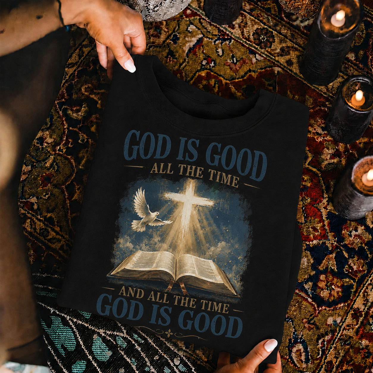 God Is Good All The Time Christian Bible Faith Unisex Tshirt / Hoodie / Sweatshirt