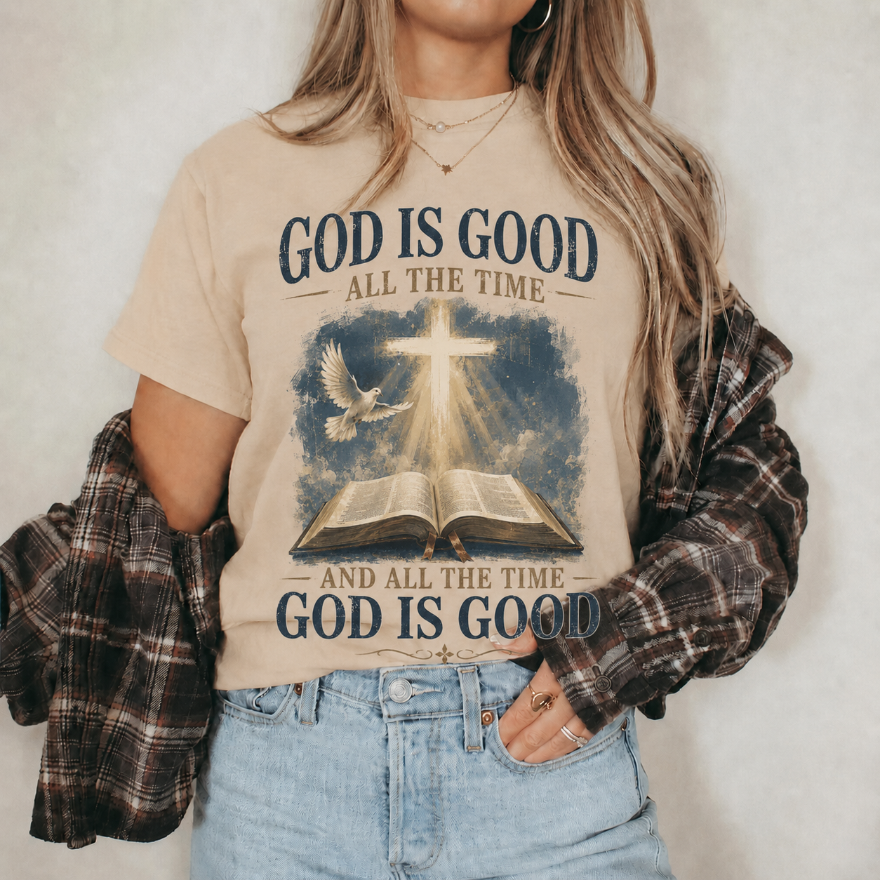 God Is Good All The Time Christian Bible Faith Unisex Tshirt / Hoodie / Sweatshirt