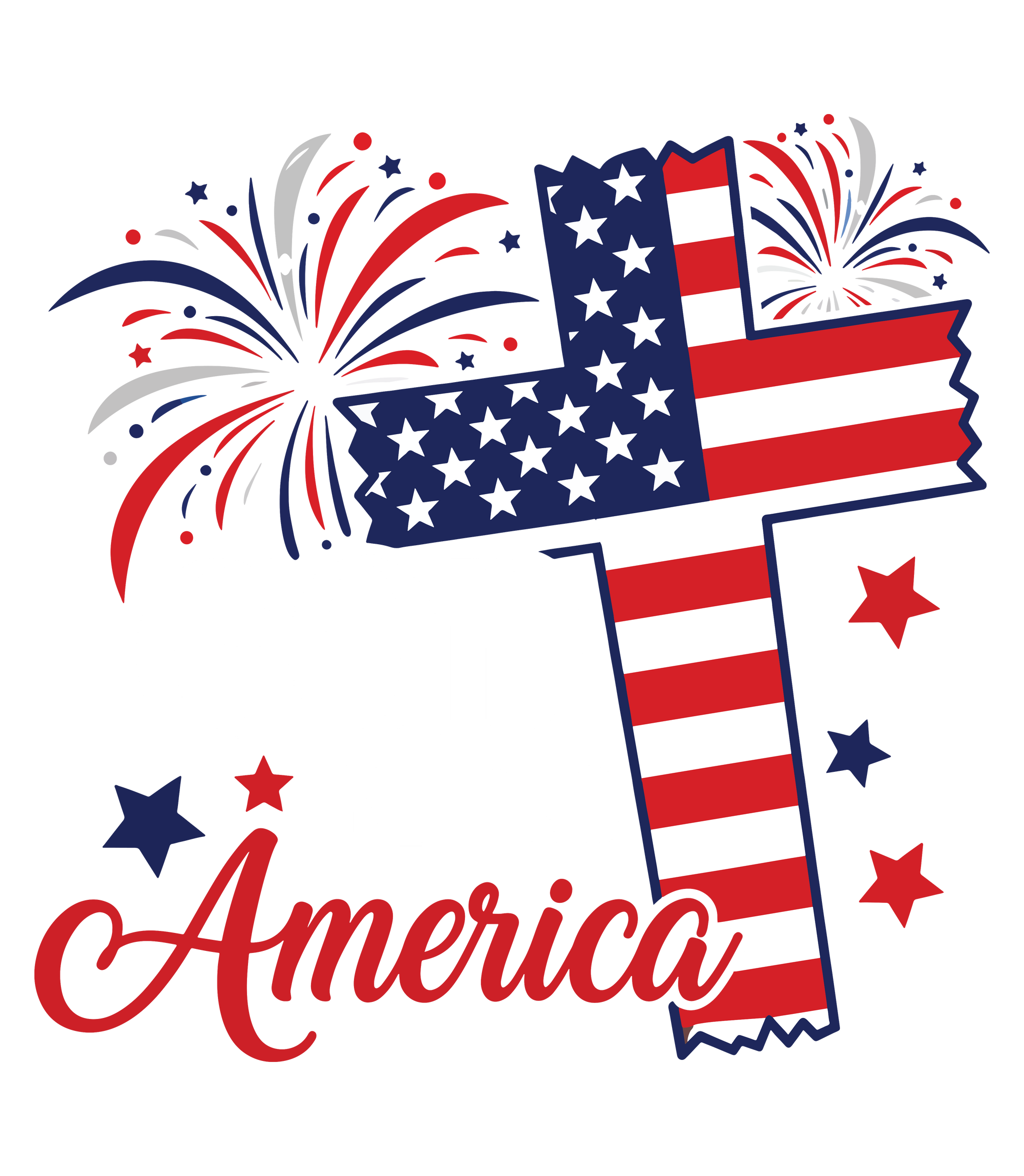 Faith & Freedom God Bless America – Unisex Tshirt / Hoodie / Sweatshirt