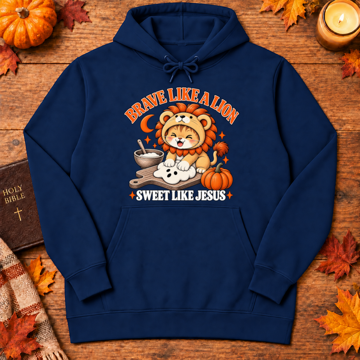 Brave Like A Lion Sweet Like Jesus Christian Halloween - Unisex Tshirt/Hoodie/Sweatshirt