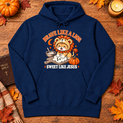 Brave Like A Lion Sweet Like Jesus Christian Halloween - Unisex Tshirt/Hoodie/Sweatshirt