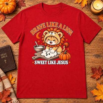 Brave Like A Lion Sweet Like Jesus Christian Halloween - Unisex Tshirt/Hoodie/Sweatshirt