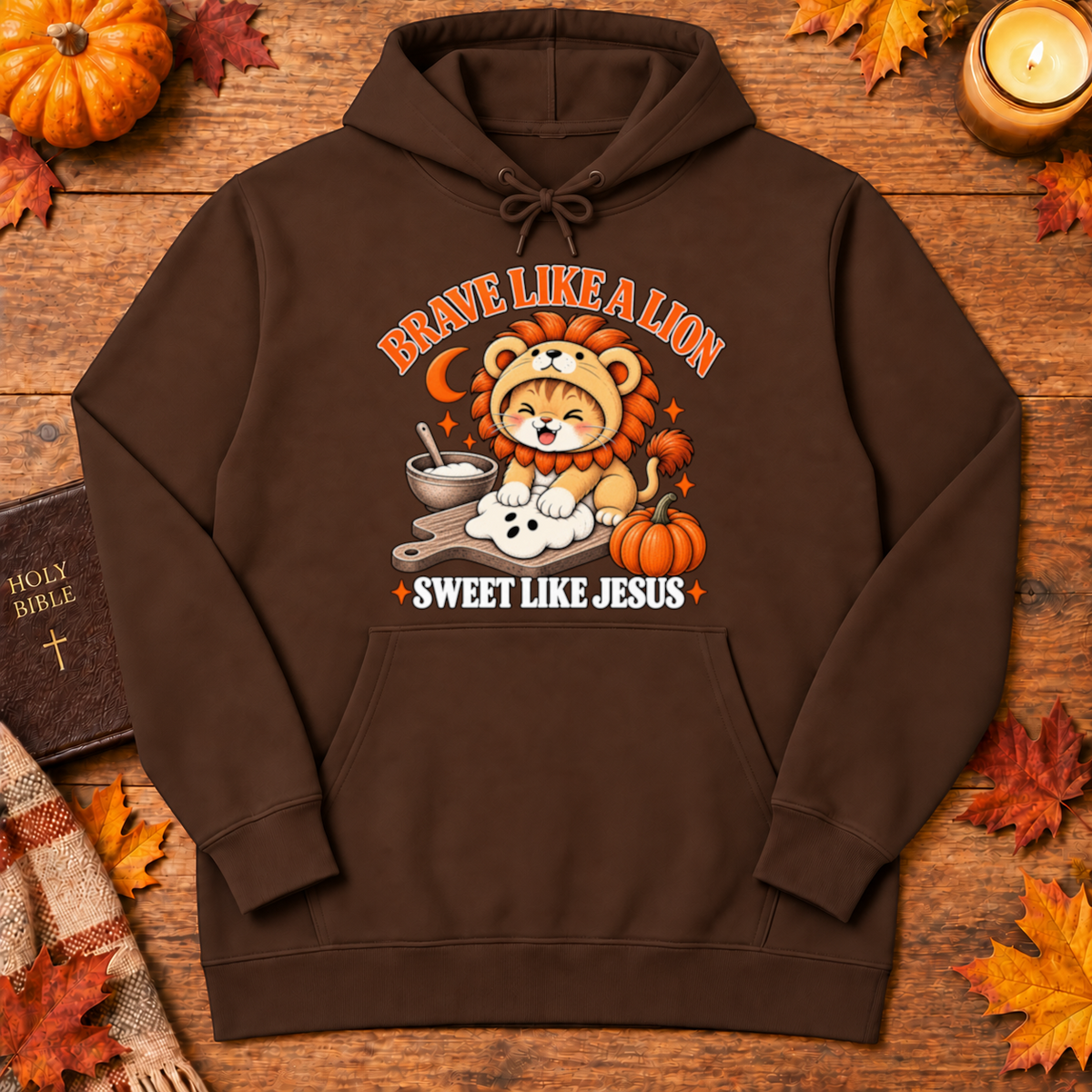 Brave Like A Lion Sweet Like Jesus Christian Halloween - Unisex Tshirt/Hoodie/Sweatshirt