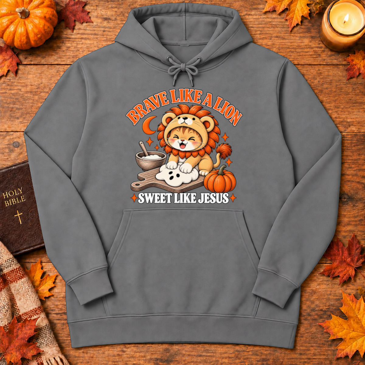 Brave Like A Lion Sweet Like Jesus Christian Halloween - Unisex Tshirt/Hoodie/Sweatshirt